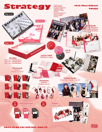 [PRE-ORDER] TWICE - 14th Mini Album [STRATEGY]