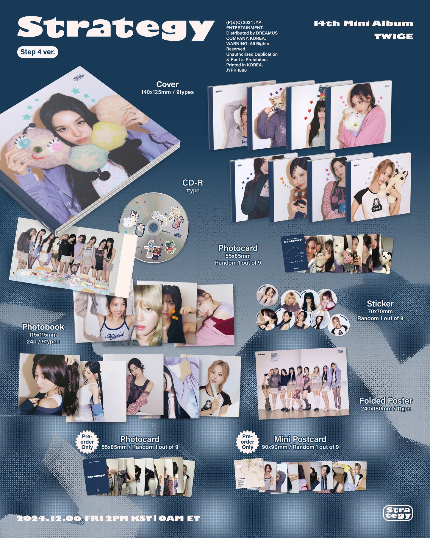 [PRE-ORDER] TWICE - 14th Mini Album [STRATEGY]