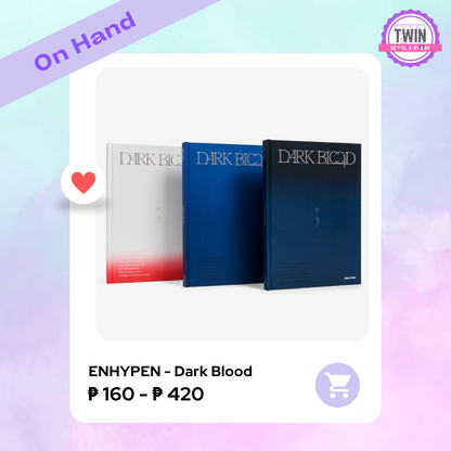 [ON HAND] ENHYPEN - [DARK BLOOD]