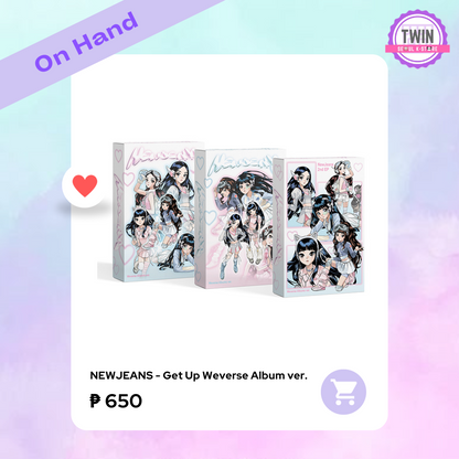 [ON HAND] NewJeans - [NewJeans 2nd EP 'Get Up'] Weverse Album ver.