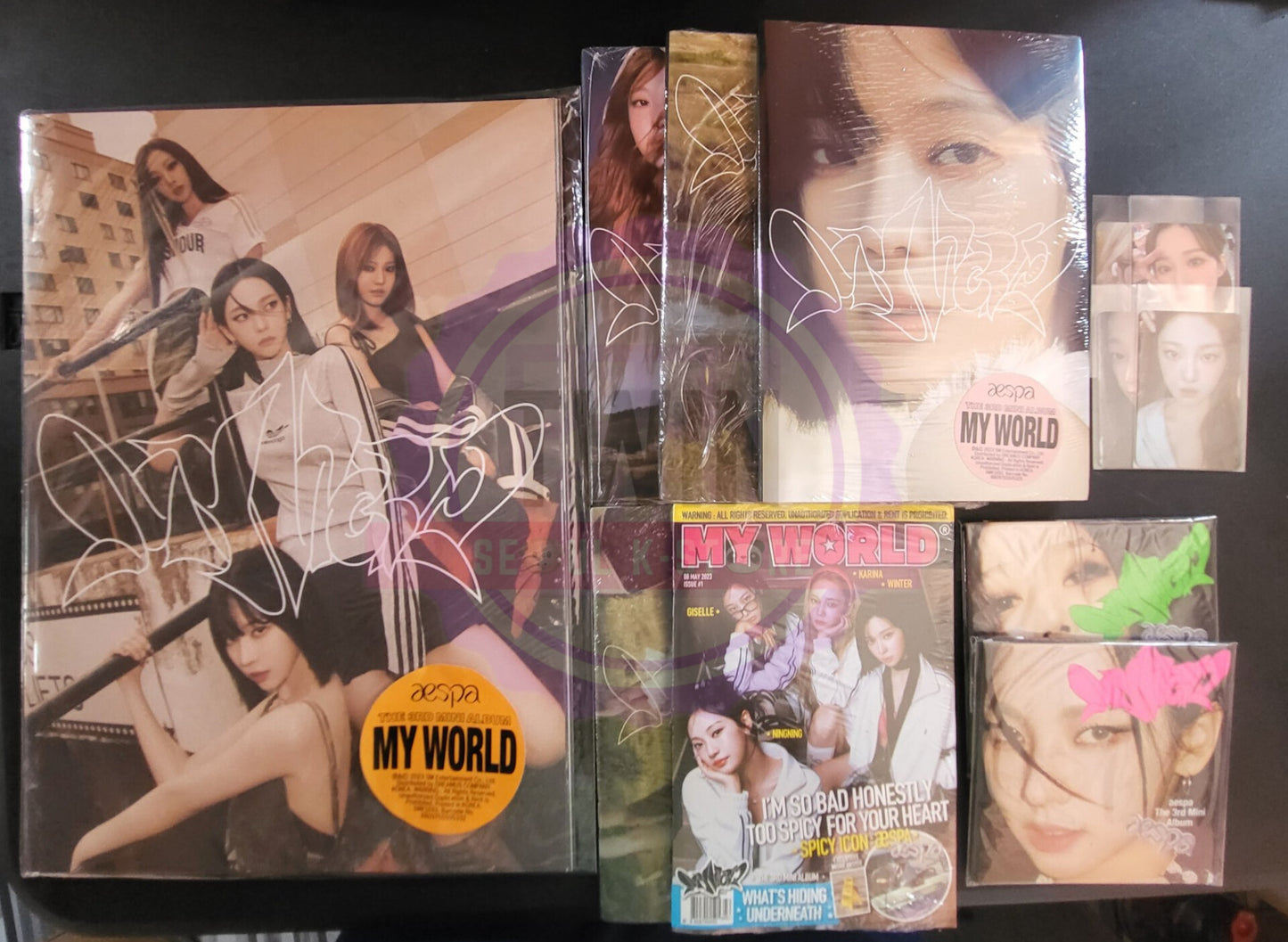 [ON HAND] aespa - The 3rd Mini Album [MY WORLD]