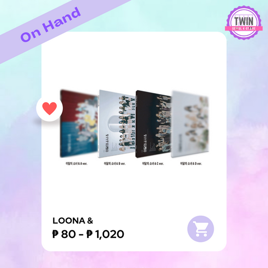 [ON HAND] LOONA - Mini Album Vol.4 [&]