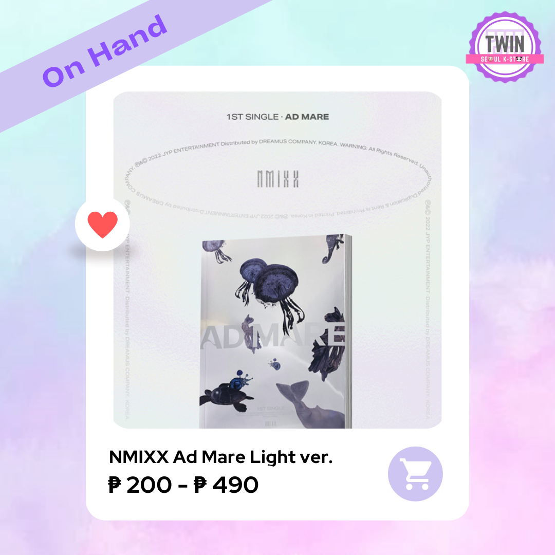 [ON HAND] NMIXX - 1st Single Album [AD MARE] (Light Ver.)