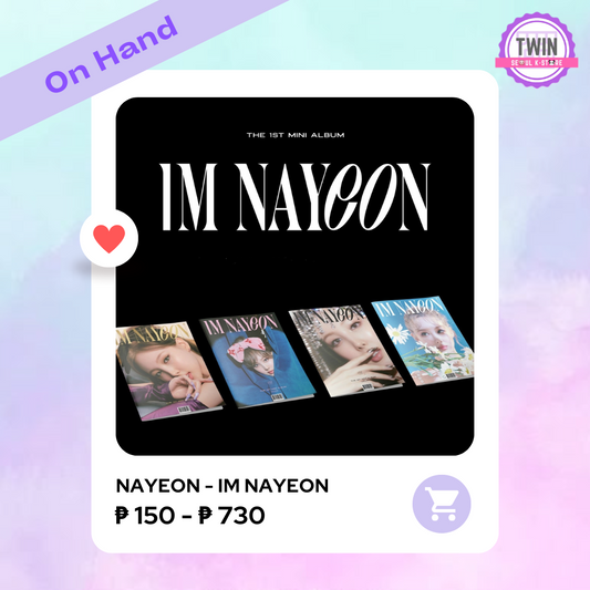 [ON HAND] NAYEON - 1st Mini Album [IM NAYEON] (Sealed/Unsealed)