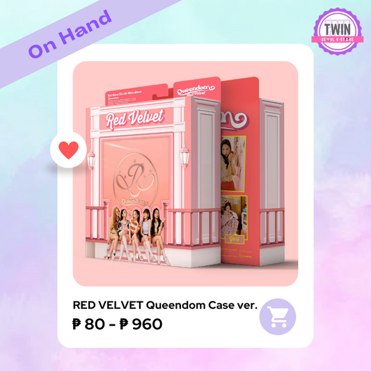 [ON HAND] Red Velvet - Mini Album Vol.6 [Queendom] Case ver.