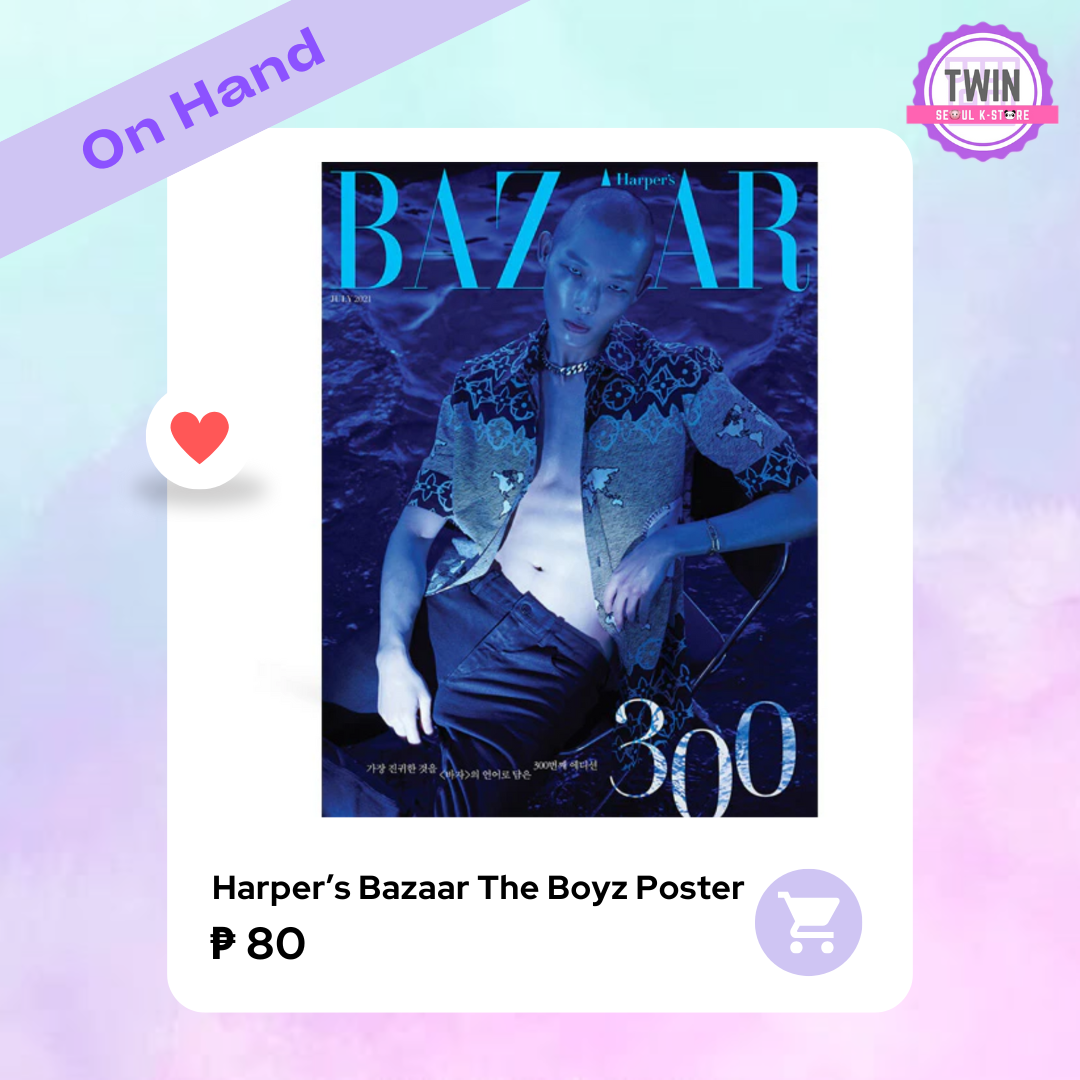 [ON HAND] Harper's Bazaar The Boyz Poster