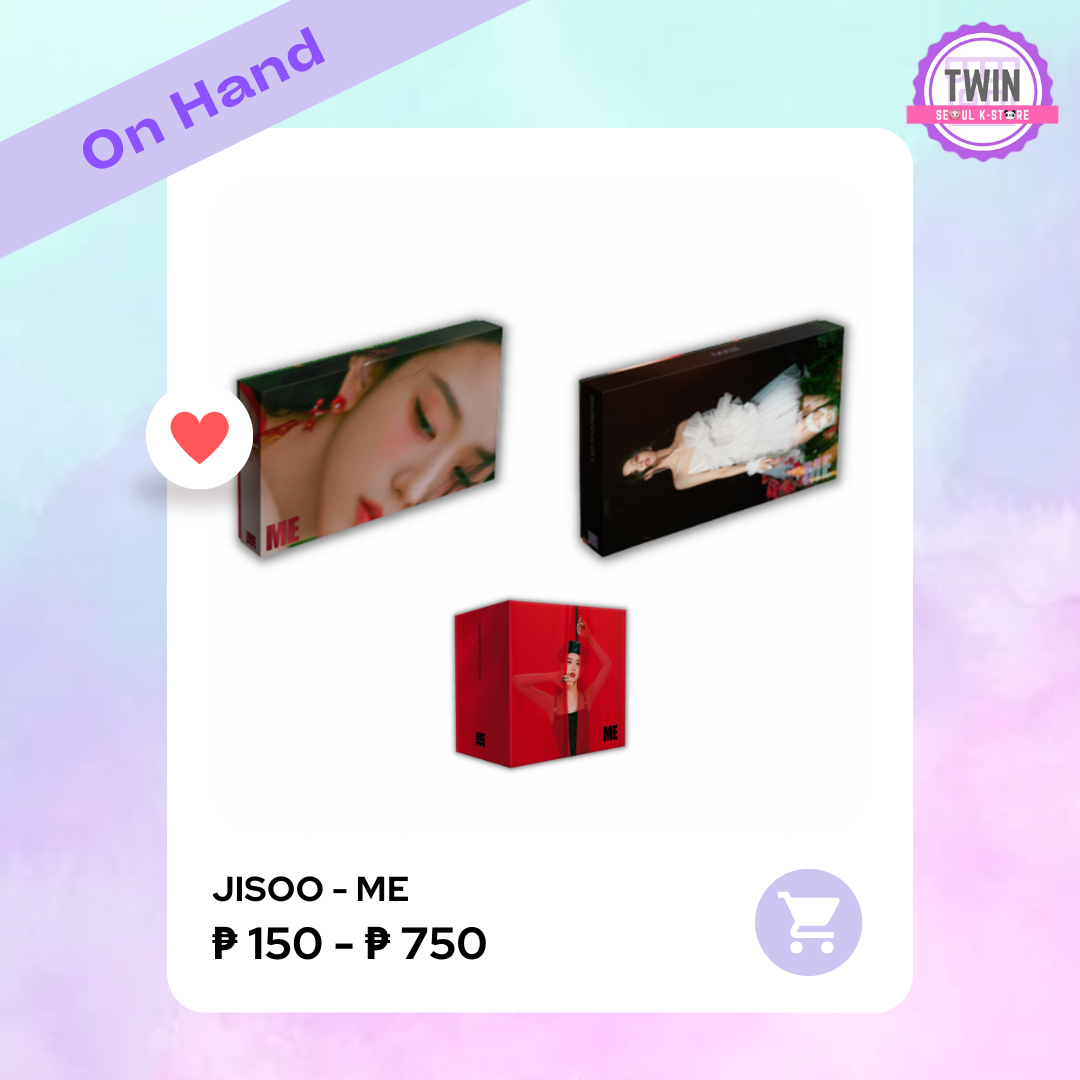 [ON HAND] JISOO - JISOO FIRST SINGLE ALBUM