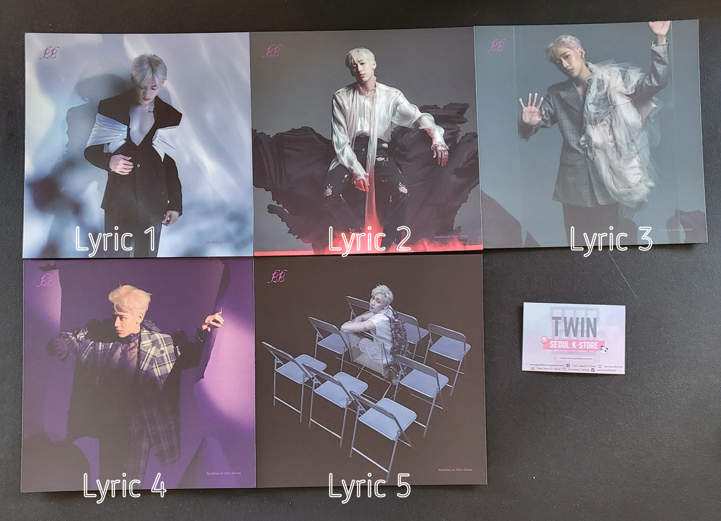 [ON HAND] BAMBAM riBBon Photocards