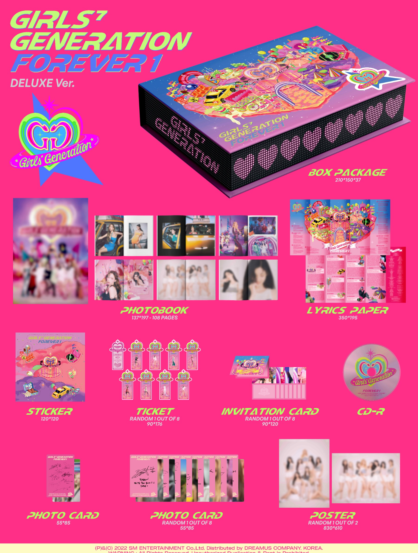 [ON HAND] Girls’ Generation - The 7th Album [FOREVER 1]