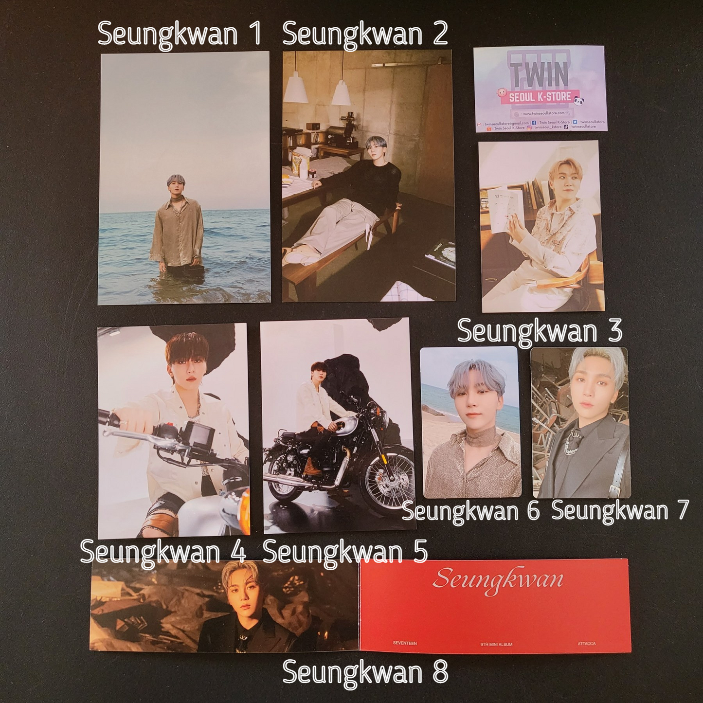 [ON HAND] SEVENTEEN Photocards (1 of 4)