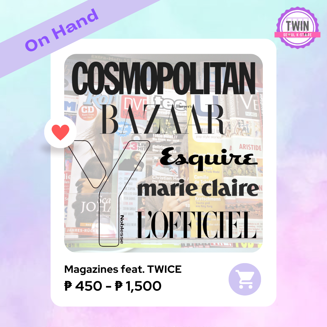 [ON HAND] Magazines feat. TWICE