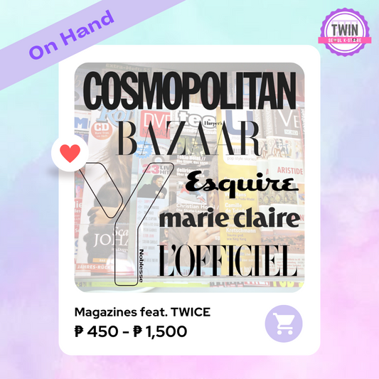 [ON HAND] Magazines feat. TWICE