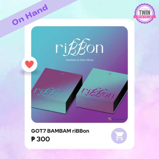 [ON HAND] BAMBAM - 1st Mini Album [riBBon] (Unsealed)