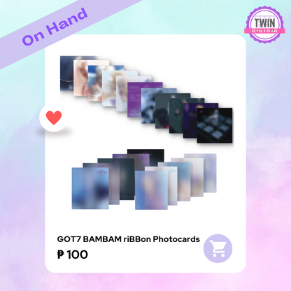 [ON HAND] BAMBAM riBBon Photocards