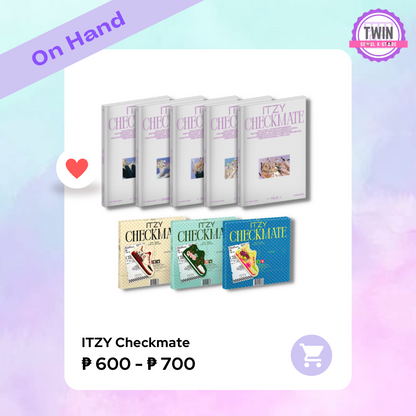 [ON HAND] ITZY - MINI ALBUM [CHECKMATE]