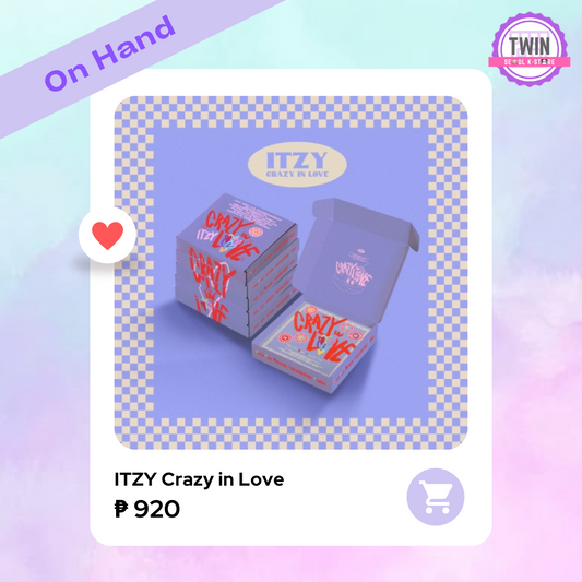 [ON HAND] ITZY - The 1st Album [CRAZY IN LOVE]