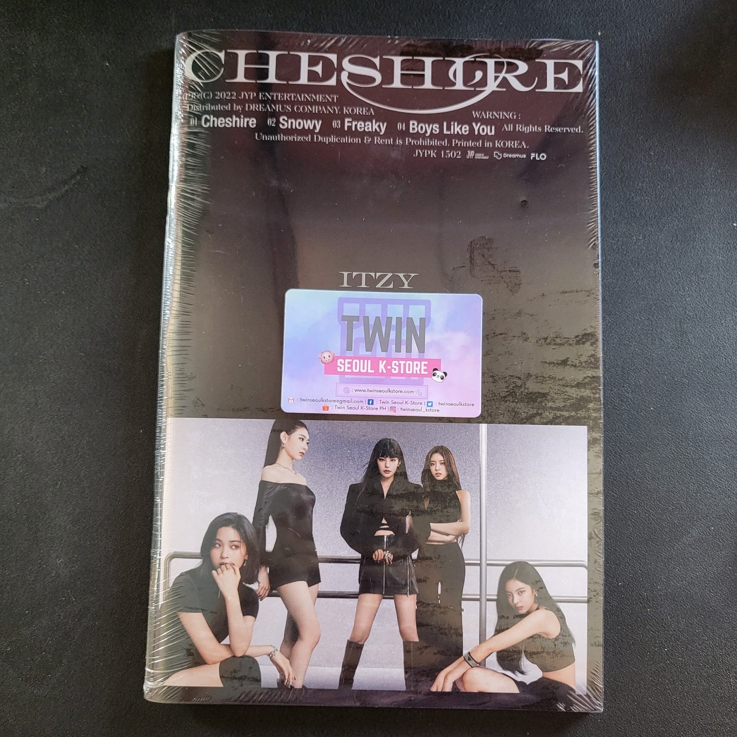 [ON HAND] ITZY - [CHESHIRE] (Standard Ver.)